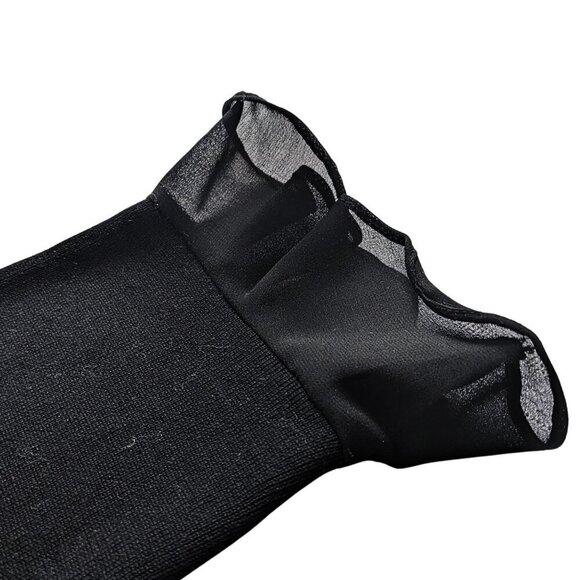 Vintage 90s/Y2K CAROL ANDERSON California Silk Cotton Embroidered Cardigan Sz XL - Picture 4 of 6